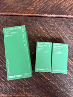 イニスフリー グリーンティーシードヒアルロンセラム 80ml