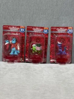 happyくじ　ディズニークリスマスオーナメント　モンスターズインクセット