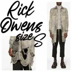 t*い様 RICK OWENS リックオウエンス デニムアウターシャツ ジャケッ