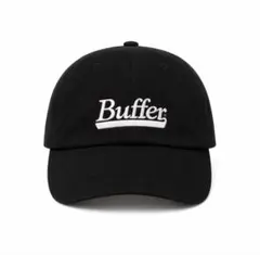 Buffer ロゴ 刺繍 ベースボールキャップ “Black”のサムネイル