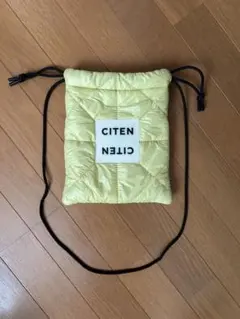 CITEN キルティング ショルダーバッグ ライム