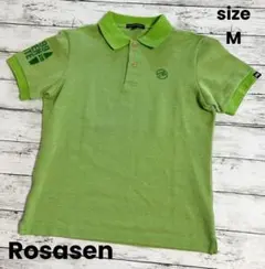 ROSASEN　M　半袖　ゴルフシャツ　メンズ　ユニセックス　ロサーセン