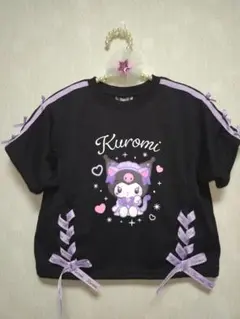 新品Kuromi Tシャツ 120cm ブラック