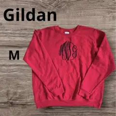 Gildan ヘビー ブレンド Mサイズ 赤 トレーナー