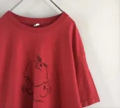 ヴィンテージ　Tシャツ 半袖　レッド　ビンテージ