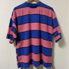 激レア・デッドストック】90s アディダス USA製 ボーダーTシャツ 
