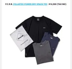 FCRB POLARTEC POWER DRY TEE XL BLACKのみ