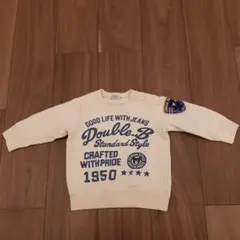 DOUBLE.B トレーナー 90cm