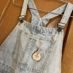W♡C クラッシュ加工オーバーオールのサムネイル