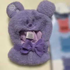 ディズニーストア ユニベアシティ シークレットポンチョ パープル