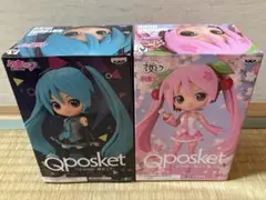 Qposket 初音ミク & 桜ミク 2体セット