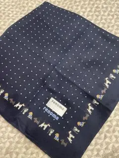 ◉セール！新品　レノマ　renoma 大判ハンカチ　犬