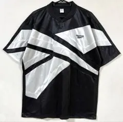 リーボック Reebok 半袖 Tシャツ 黒×白 XLサイズのサムネイル