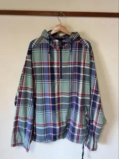 Eddie Bauerチェック柄 アノラックパーカー 〈商品転載12.31まで〉