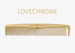 LOVECHROME ゴールドヘアコーム ポーチ付き - メルカリ
