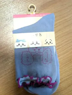 【50円お値下げしました】ちいかわ　キャラクター フリル付き靴下　20-25cm