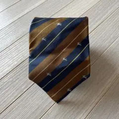 C*S様 Burberry's シルク ネクタイ 茶色 紺色
