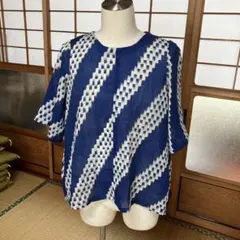 着物リメイク麻？着物からチュニックのサムネイル