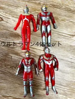 ウルトラマンソフビ4体セット