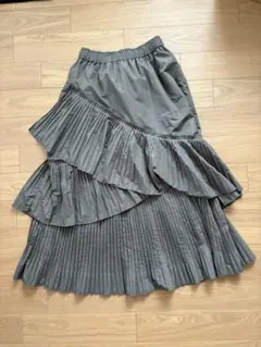 earth music & ecology フレアスカート モカ色 Fサイズ