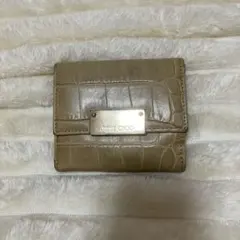 新品Jimmychoo 二つ折り財布　ベージュ系 JIMMY CHOO（ジミーチュウ） 財布 - ベージュ レディース : ZOZOTOWN