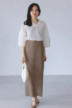 Noble トタンテレコタイトスカート 40