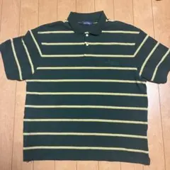 NAUTICA ポロシャツ グリーン ボーダー