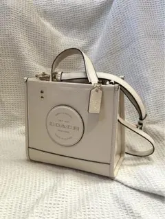 フ*ミ様 美品【COACH】デンプシー トート ショルダーバッグ ウィズ パッチ