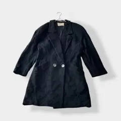 CORDIER コルディア ウールカシミヤブレンド ロングコート ブラック 42のサムネイル
