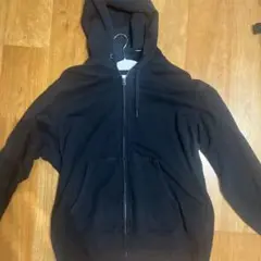 UNIQLO ブラック ジップアップパーカー XL