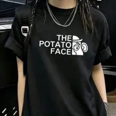 THE POTATO FACE 半袖Tシャツ ブラック　タグなし