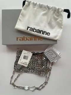 【新品】rabanne 1969 nano ショルダーバッグ シルバー ラバンヌのサムネイル