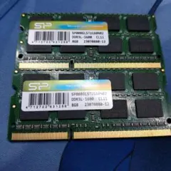 SP DDR3L-1600 16GB ノート用メモリ (8GB x2枚)のサムネイル