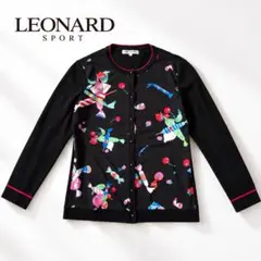 極美品　LEONARD SPORT カーディガン トリム　サイズ44 2026年最新】LEONARD レディース カーディガン・ボレロ・アンサンブル