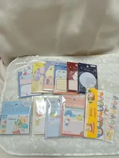 キャラクター 付箋まとめ売り12点セット