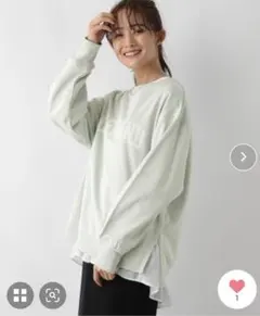 【専用】グローバルワーク 乾きやすいプリント長袖 ショート丈