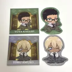 名探偵コナン　ちぢませ隊　ステッカー　安室透　風見祐也