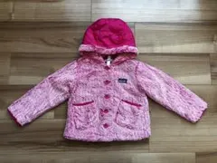 美品　patagonia ボアジャケット　ピンク　3T