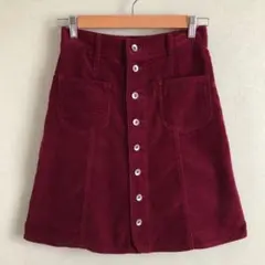 【w closet】コーデュロイスカート