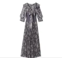 snidel 花柄ロングドレス サイズ0