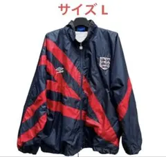 イングランド umbro アンブロ ナイロン ジャケット ビンテージ L 90s