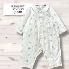 バーバリーロンドン／襟付きカバーオール ノバチェック 70cm