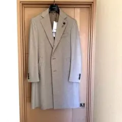 タリアトーレ 干場 ビームス カシミヤ シングルベルテッド コート 