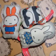 ミッフィーとお友達マスコット　三点セット　ミッフィー　ガチャ　キーホルダー