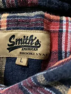 お値下げ　Smith's American チェック柄シャツ Lサイズ