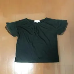 ROPEPICNICロペピクニックチュール使い半袖カットソー