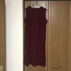 タグ付き　未使用　Lacryma Christi リブニット ワンピース