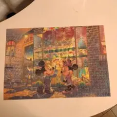 世界最小ジグソーパズル　1000ピース　ミッキーとミニー