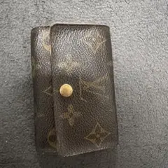 ✨超極美品ＳＳＳ✨LOUIS VUITTON モノグラム レザーキーケース 日本限定！すぐ届く！LV キーケース ミュルティクレ 4 (Louis Vuitton