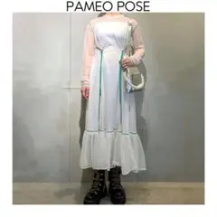 新品タグ付】PAMEO POSE Suiran Lace Long Dress - メルカリ